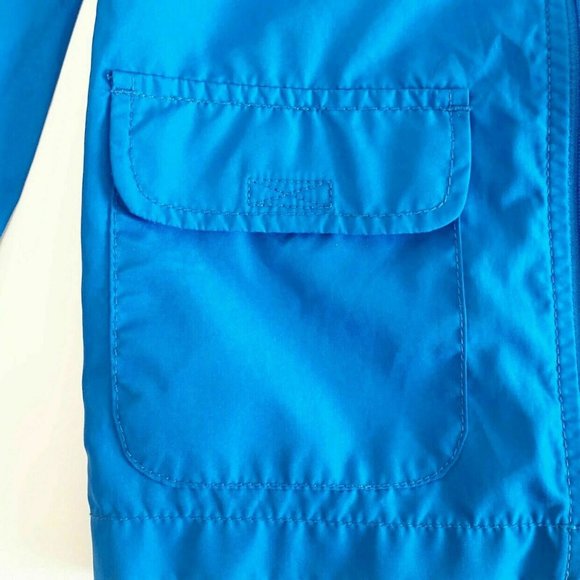 Osh Kosh Boys Sz 2T Toddler Blue Jacket Hood - Picture 6 of 9